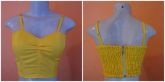 TOP CROPPED YELLOW